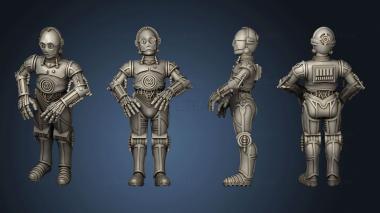 3D model Goldenrod Bot 01 (STL)