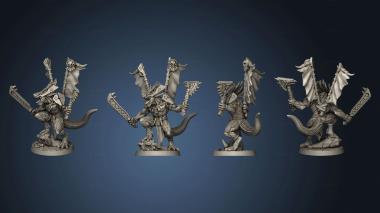 3D model Goldmaw Lizards Xol toa Prince (STL)