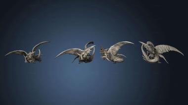 3D модель Отличное Времяпрепровождение Бледный Дракон (STL)
