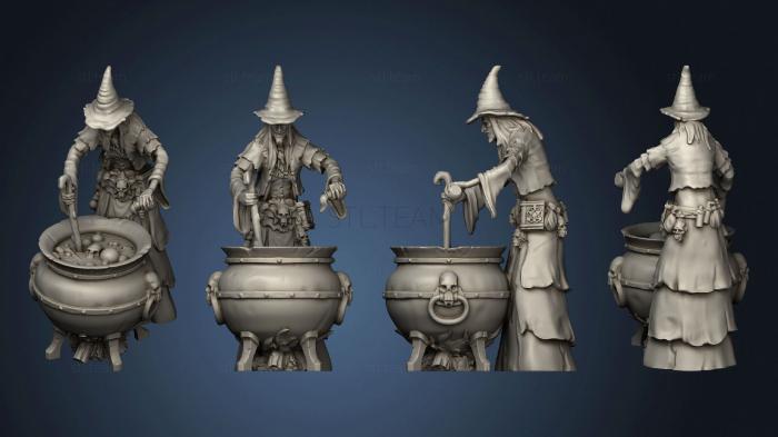 3D model Green Hag Cauldron (STL)