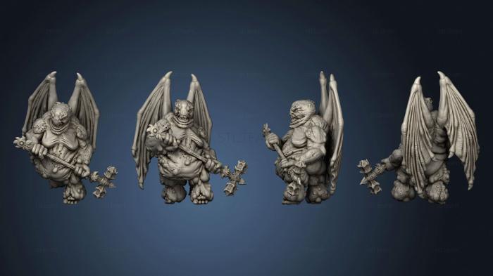 3D модель Серые демоны Демон 2 целиком (STL)