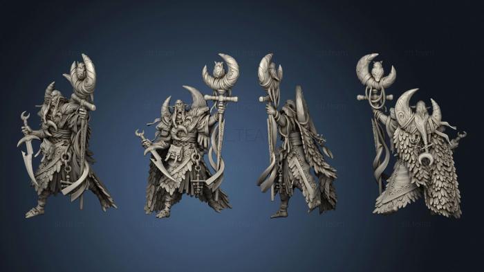 Статуэтки герои, монстры и демоны Grovebred Druid Pose 01 body