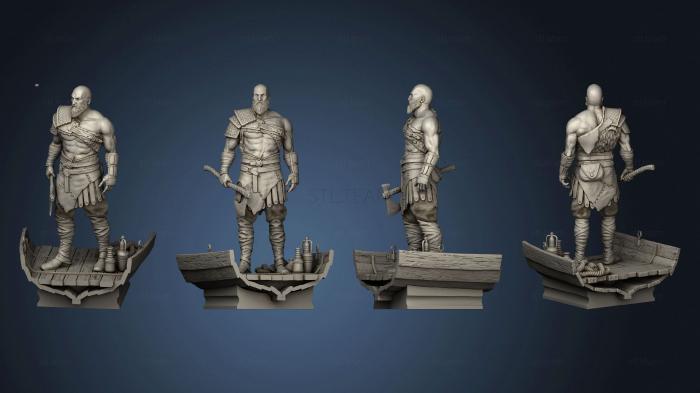 3D model Grumpy Kratos SLA (STL)