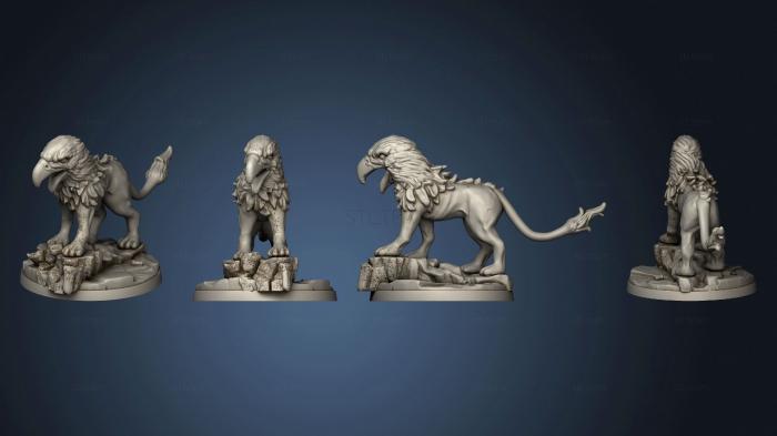3D model Gryph hounds 01 (STL)