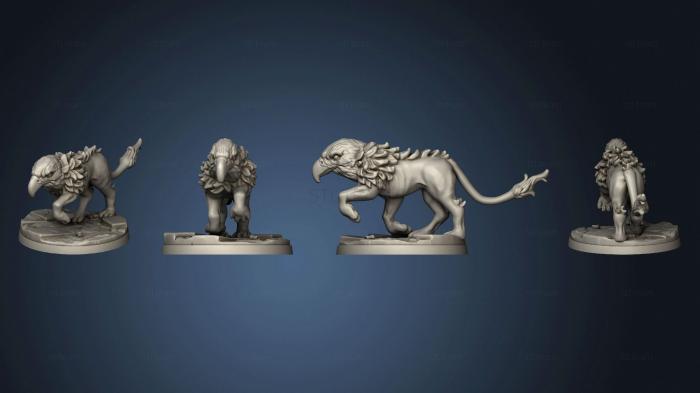 3D model Gryph hounds 05 (STL)