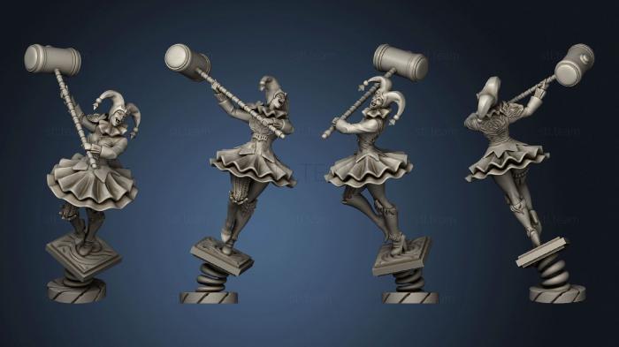3D модель Молоток Безумной Девушки-Арлекина v 3 (STL)