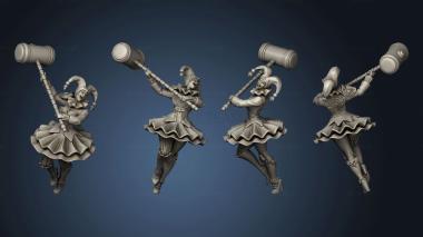 3D model Harlequin Mad Girl Hammer (STL)