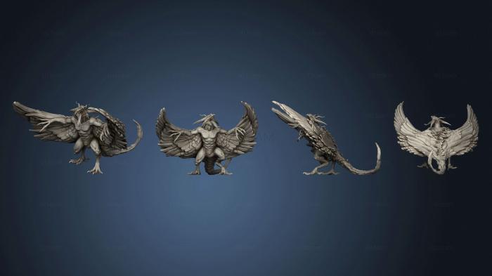 Статуэтки герои, монстры и демоны Harpy Beast Large