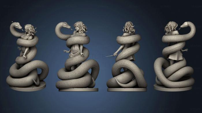 3D model Hermione Snake (STL)