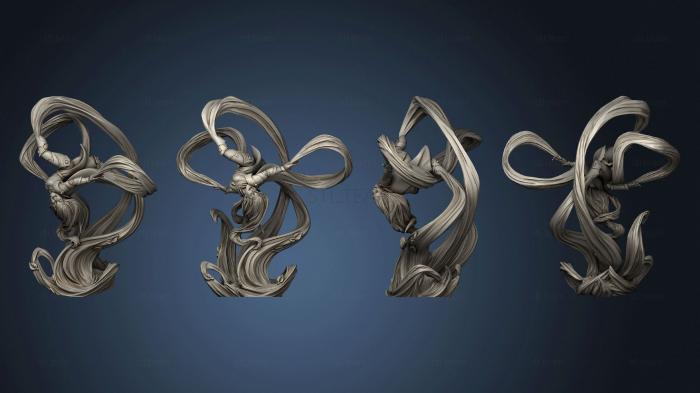 3D модель Высокородные Эльфы Танцующие Ветер (STL)