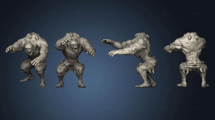 3D model Hive Controled Zombie Walking (STL)
