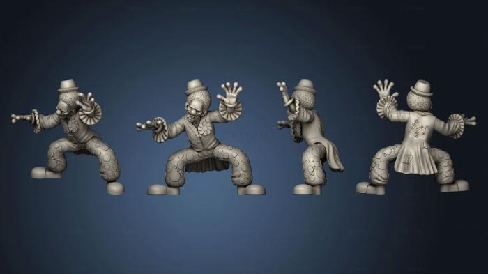 3D модель Пантомима Клоуна Ужасов (STL)