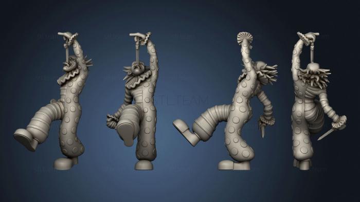 3D model Horror Clown Sword Swallower (STL)