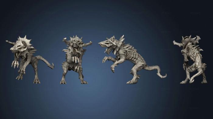 Статуэтки герои, монстры и демоны hounds of the wormhole hound 3