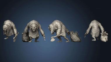 3D model Hunchback Body Parts (STL)