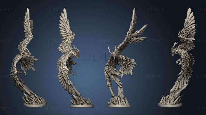 3D model Ice Phoenix s (STL)