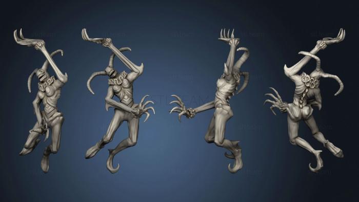 3D модель Безумие Низшего Демона 07 (STL)