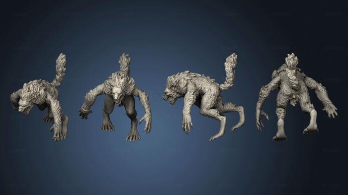 3D model Into the Woods Werewolf 2 (STL)