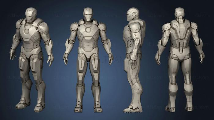 3D model Iron Man Armor Mark 07 mk 7 (STL)