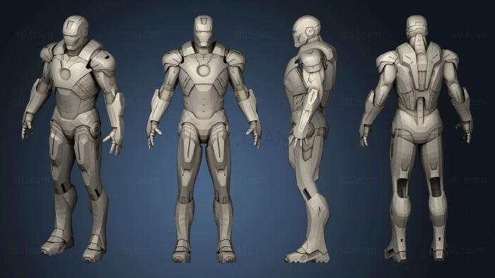 3D модель Броня Железного Человека Mark 07 (STL)