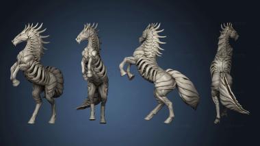 3D model Iron Stallion s 02 Standing (STL)