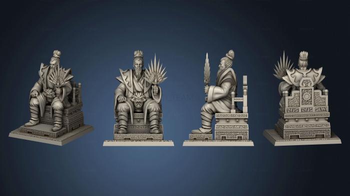 Статуэтки герои, монстры и демоны Jade Emperor Throne