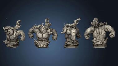 3D model Juggernaut Bust (STL)