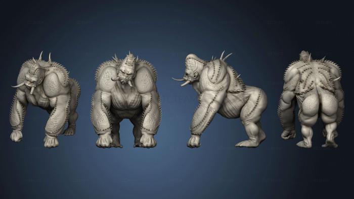3D модель Король Джунглей 2 Вариации, Огромный (STL)