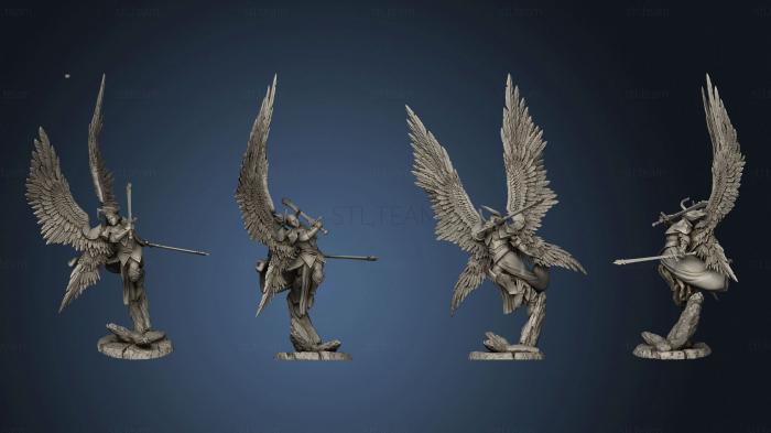 3D model Justiciar Angel Female 1 001 (STL)