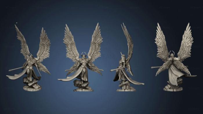 3D model Justiciar Angel Female 1 002 (STL)