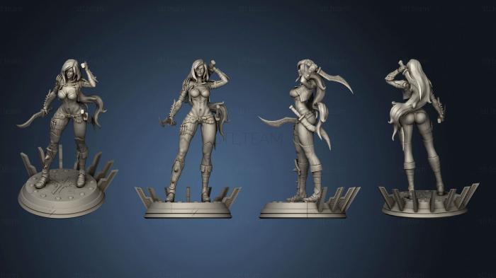 3D model Katarina from league of legends (STL)
