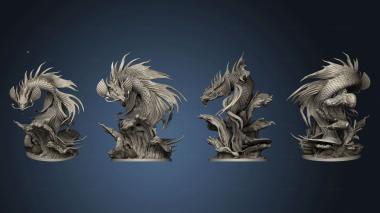 3D model Koi Dragon (STL)