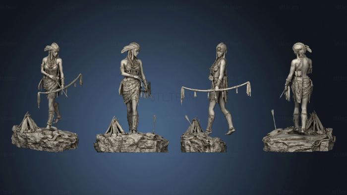 3D модель Воин Племени Кора (STL)