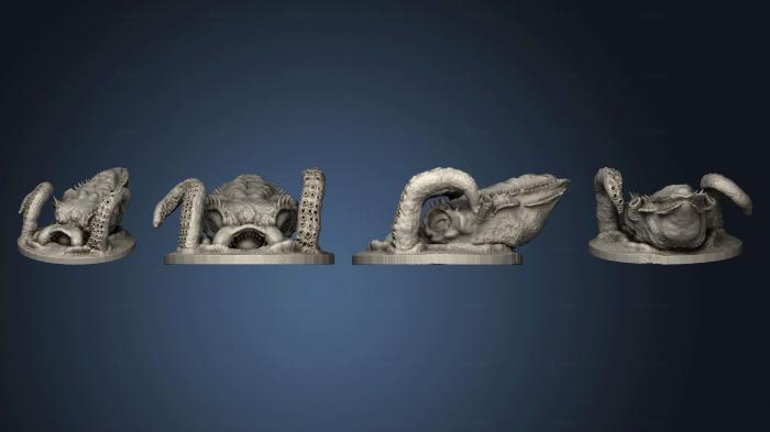 3D модель Голова Кракена 1 тактический 002 (STL)