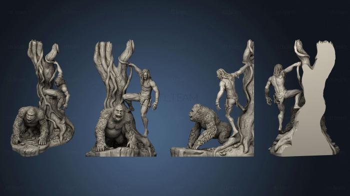 3D модель Повелитель джунглей Гектор Моран (STL)