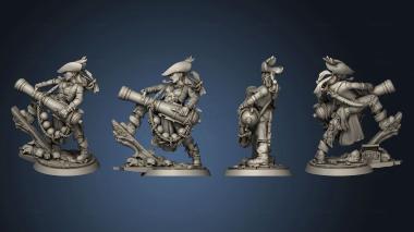 3D model Mad Wren Cannoner (STL)