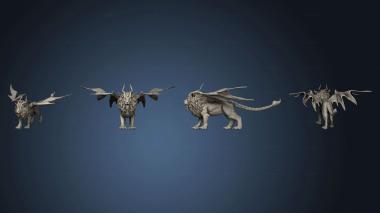 3D model Manticore Large (STL)