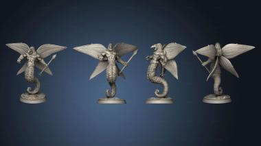 3D model Maori Mythos Manaia 03 base (STL)