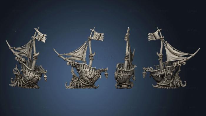 3D model Massash Underworld Snail Ship (STL)
