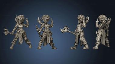 3D model Mech Sorceress A (STL)