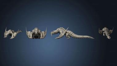 3D модель Мир Охотников на монстров бариот (STL)