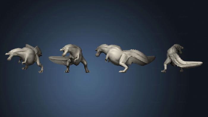 3D модель Мир охотников на монстров , который Девльхо исправил (STL)
