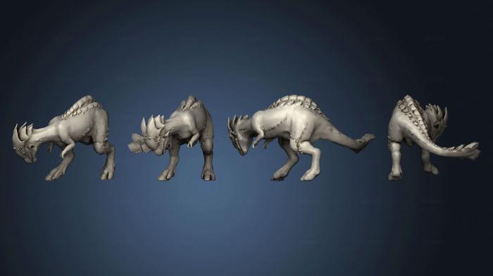 3D модель Охотник на монстров Мира Кестодон самка (STL)