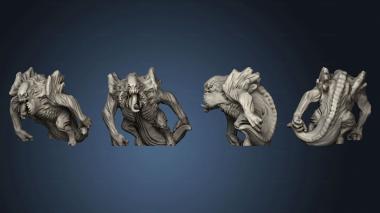 3D model Monsters (STL)