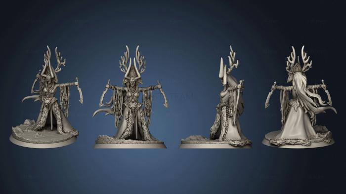 3D model Moranna Goddess Of Winter And Death (STL)