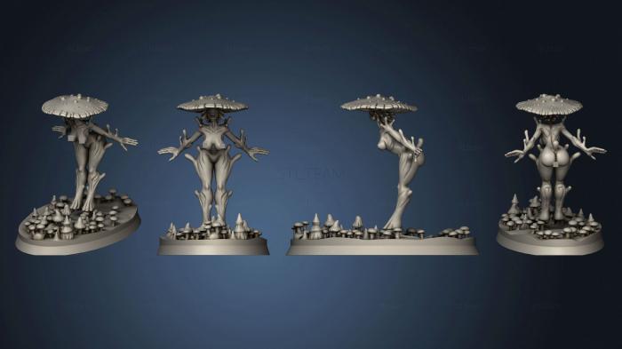3D модель Плесневый Грибок Moulderbloom Fungaren Нимфа Грибка Оодблум (STL)