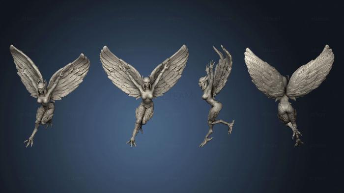 Статуэтки герои, монстры и демоны Mountain Harpy Flying