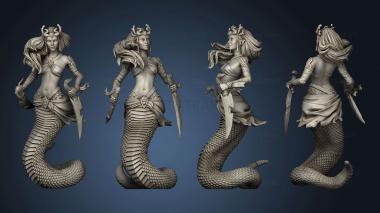 3D model Naga V 1 Fulbody mm 95 (STL)