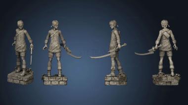 3D model Nier Diorama 9 S (STL)