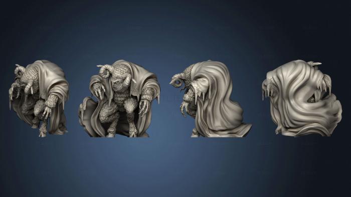 3D model Norse Raiders Owl Goddess Frost Cloak Large (STL)